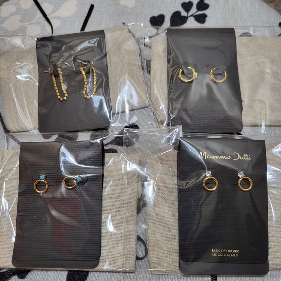 Massimo Dutti Earrings Bundles - Picture 1 of 12